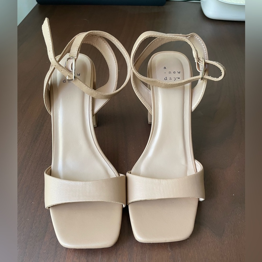 4”inch Beige Heels